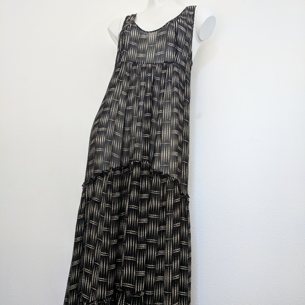 Anthro | lie | 100% silk | Maxi dress | 0